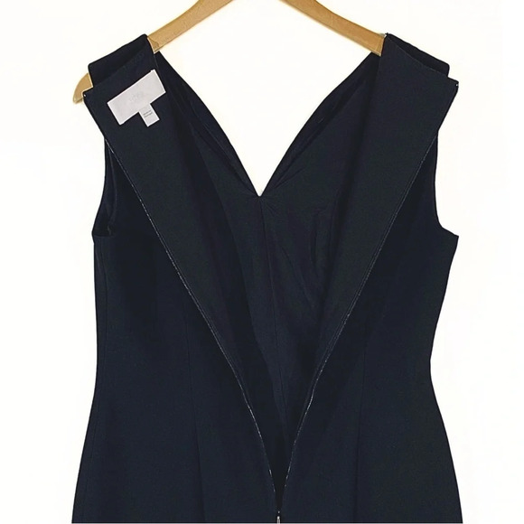 BOSS Women’s Dency Notch Neck Black Sheath Dress size 8 - Picture 6 of 6
